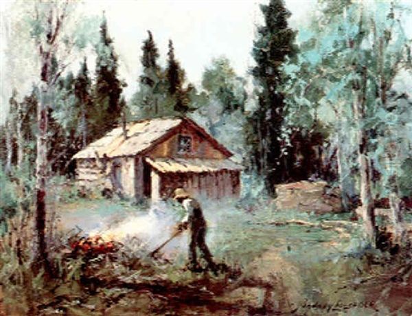Home At Moose Heart/tending The Fire - view 1