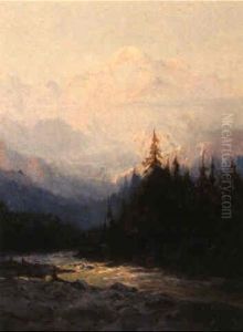Mt. Mckinley: Headwaters Of The Tokacheetna River by Sydney Mortimer Laurence