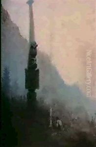 Chief Johnson's Totem by Sydney Mortimer Laurence