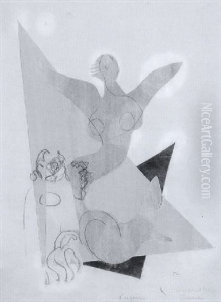 Poseidon Et La Sirene - view 1