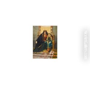 Enfant Roi Carolingien by Jean Paul Laurens