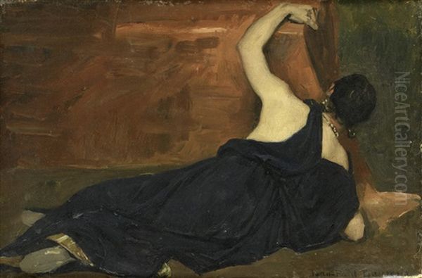 Study Of A Grieving Woman - view 1