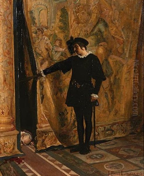 Hamlet Decouvrant Polonius - view 1