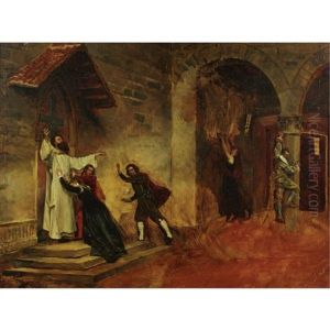 The Fire by Jean Paul Laurens