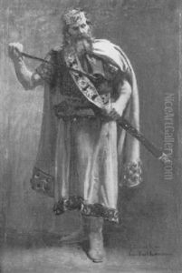 Un Roi Merovingien by Jean Paul Laurens