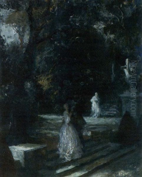 Conversation Au Crepuscule - view 1