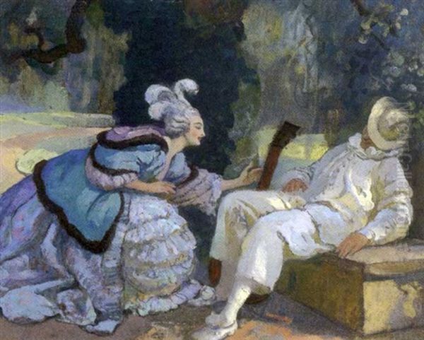 Colombine Et Pierrot - view 1
