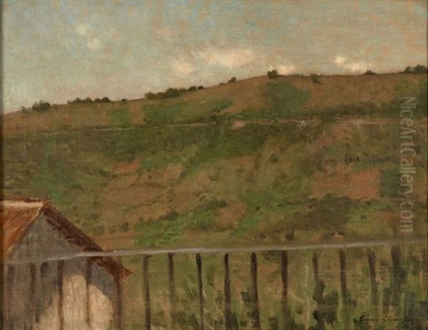 Versant De Colline Vu D'un Balcon - view 1
