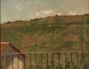 Versant De Colline Vu D'un Balcon