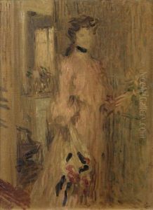 Portrait De Mlle Georgette Marcel (sketch)