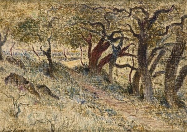 Les Chataigniers (study) - view 1