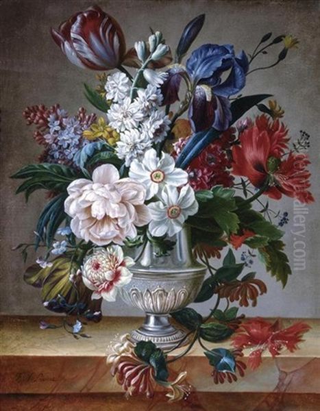 Blumenstilleben Mit Vase - view 1