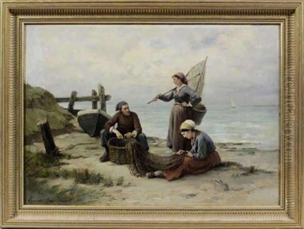 Les Remailleuses De Filet - view 1