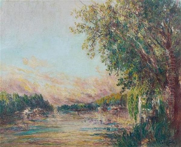 Lever De Soleil Sur Le Rio Tigre (buenos Aires, Argentine) - view 1