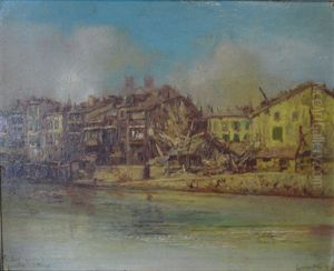 Verdun Bombarde, Quartier De La Meuse by Lucien Laurent-Gsell