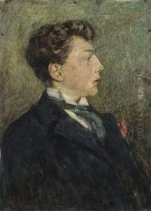 Ritratto Di Gabriellino D'anunzio by Cesare Laurenti