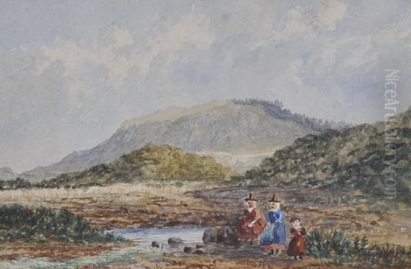 Welsh Women In ALandscape - view 1