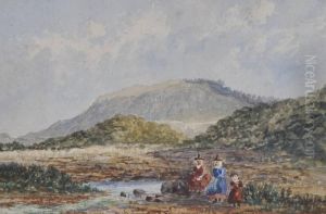Welsh Women In A
Landscape by William Charles Bell