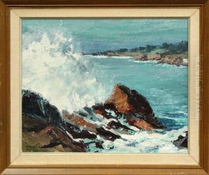 Crashing Waves by William Charles Bell