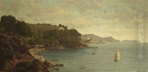 Vue Du Fort Du Cap Brunet Et De La Rade De Toulon