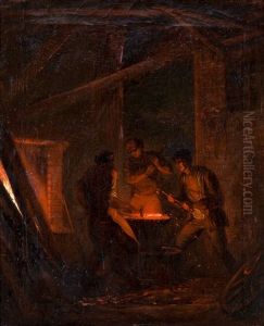 In The Smithy by Alexander Laureus