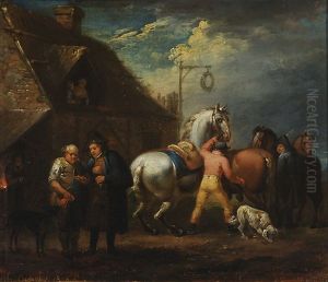 Outside The Tavern by Alexander Laureus