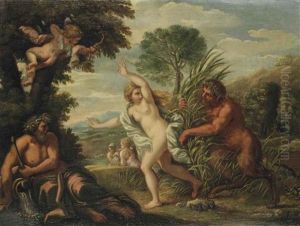 Pan And Syrinx by Filippo Lauri