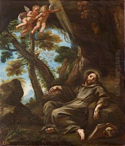 Der Heilige Franziskus In Ekstase