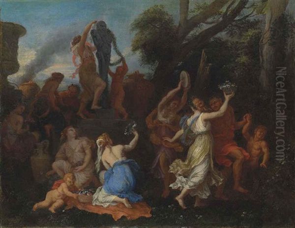 A Bacchanal Scene - view 1