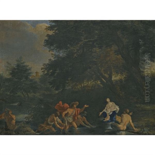 Latona And The Lycians - view 1