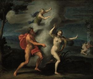 The Abduction Of Persephone by Filippo Lauri