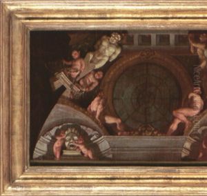 Projet De Decoration Pour Un Plafond by Filippo Lauri