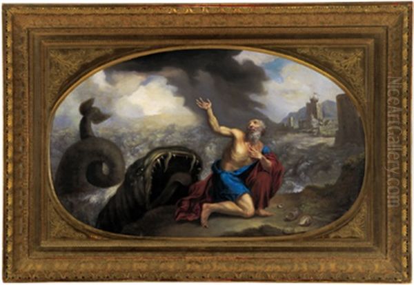 Jonas Und Der Walfisch, Im Hintergrund Die Stadt Ninive - view 1