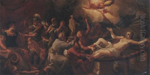 The Martyrdom Of Saint Cather - view 1