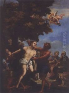 The Martyrdom Of Saint Bartholomew by Filippo Lauri