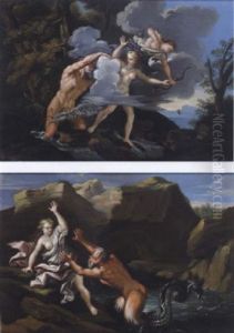 Schilla E Glauco O Ninfa Insidiata Da Un Fauno