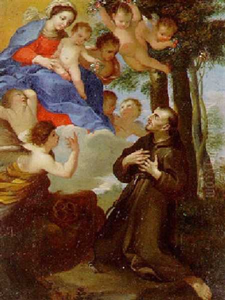 The Madonna And Child Appearing Before Saint Francis - view 1