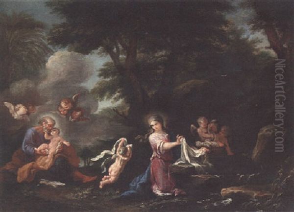 The Rest On The Flight Into Egypt - view 1