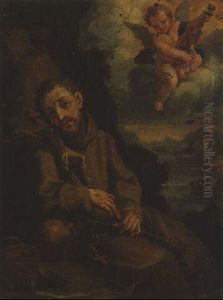 Saint Francis In Ectasy by Filippo Lauri