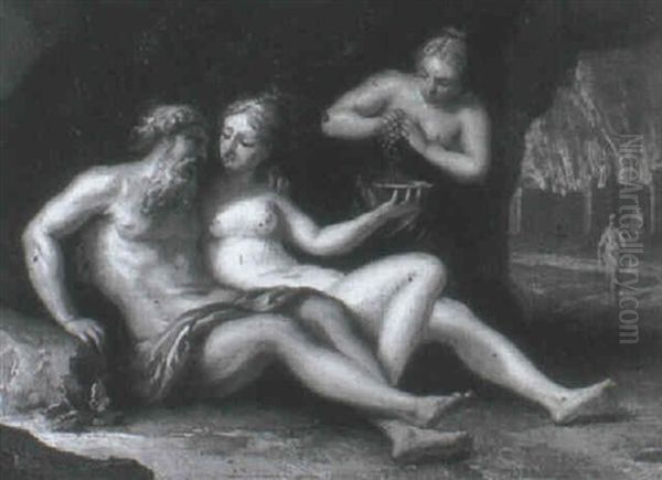 Lot Made Drunk By His Daughters - view 1