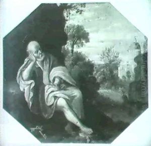 Saint Peter In A Landscape.... thumbnail
