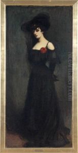 Spanierin by Charles-Frederic Lauth
