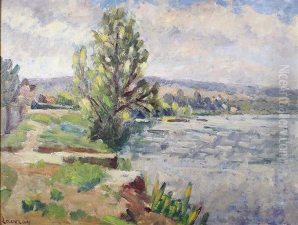 Chemin Du Bord De Seine A Vetheuil - view 1