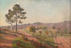 Paysage by Abel Louis Alphonse Lauvray