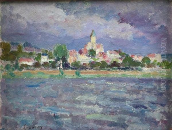 La Seine A Vetheuil - view 1