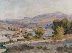 Paysage De Provence (villeneuve-les-avignon)
