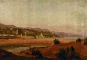 Paysage Mediterraneen by Abel Louis Alphonse Lauvray