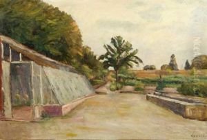La Serre Dans Le Jardin Du Peintre A La Godiniere