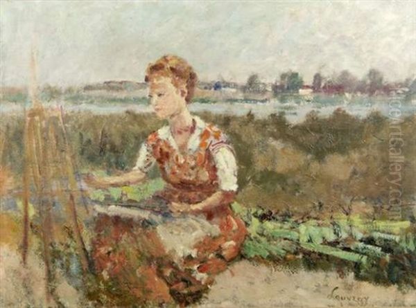 Jeune Fille Peignant - view 1