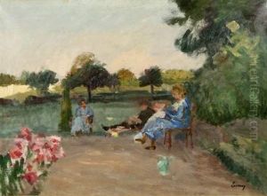 L'heure Du Repos by Abel Louis Alphonse Lauvray
